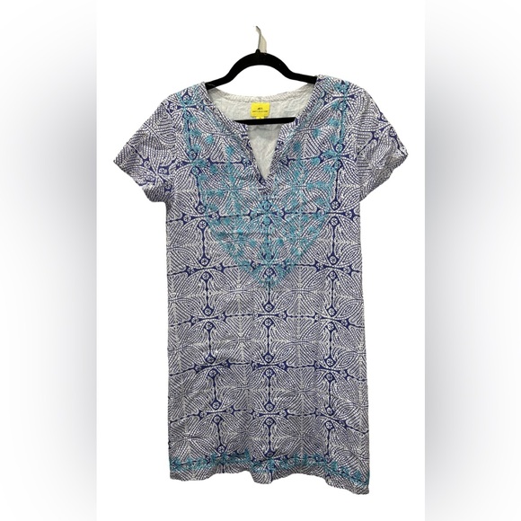 Roberta Roller Rabbit Tunic Dress with Metallic Embroidery - Picture 1 of 6